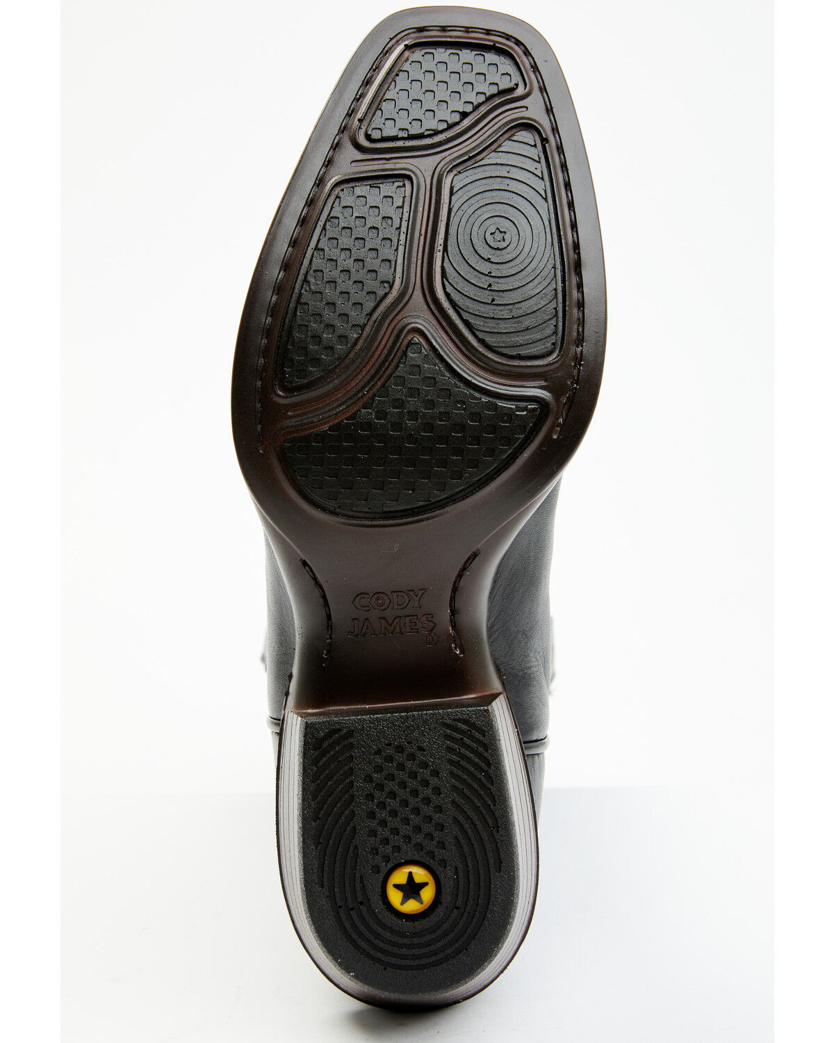 Image #7 - Cody James Men's Hoverfly Western Performance Boots - Square Toe, Black, hi-res
