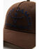 Image #2 - Cody James Men's Wade Long Horn Ball Cap, Chocolate, hi-res