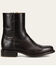 Image #2 - Frye Men's Campus Inside Zip Ankle Boots - Round Toe, Dark Brown, hi-res