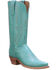 Lucchese Women's Savannah Western Boots - Snip Toe, Turquoise, hi-res
