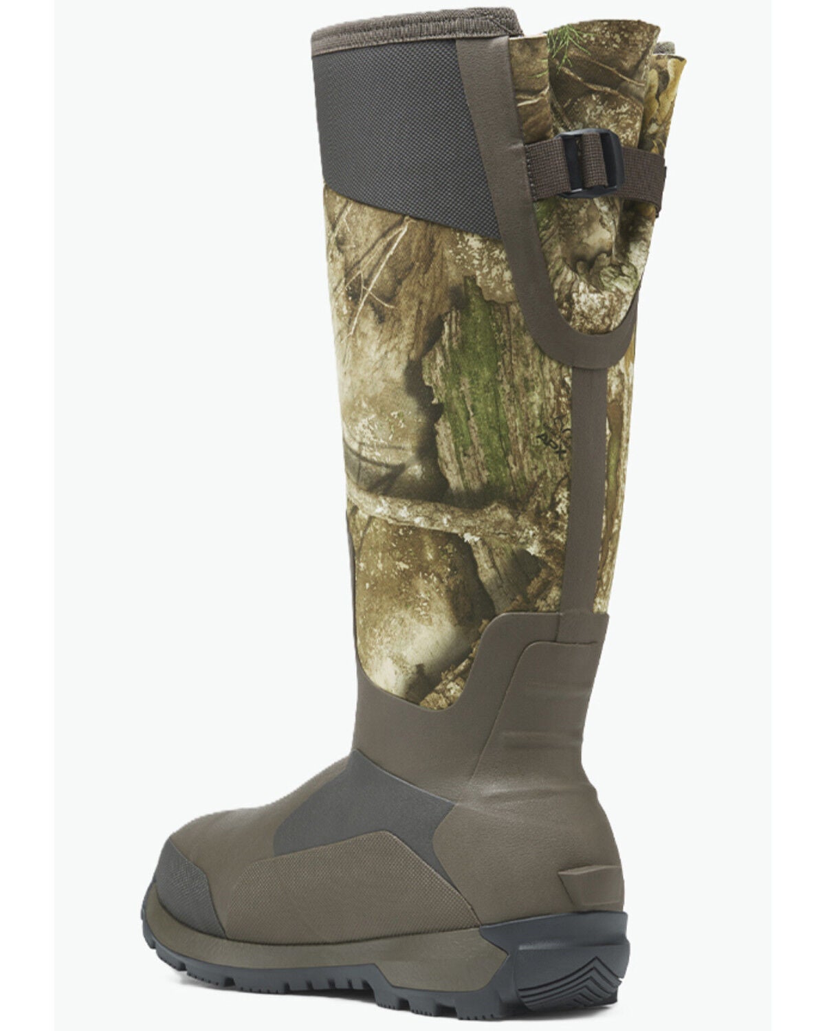 Image #2 - LaCrosse Men's Alphaburly Aero 17 Realtree APX 2000G Rubber Work Boots - Round Toe, Brown, hi-res