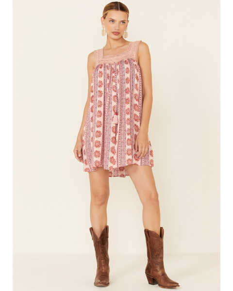 Band of the Free Women's Rose Anna Dress, Rose, hi-res