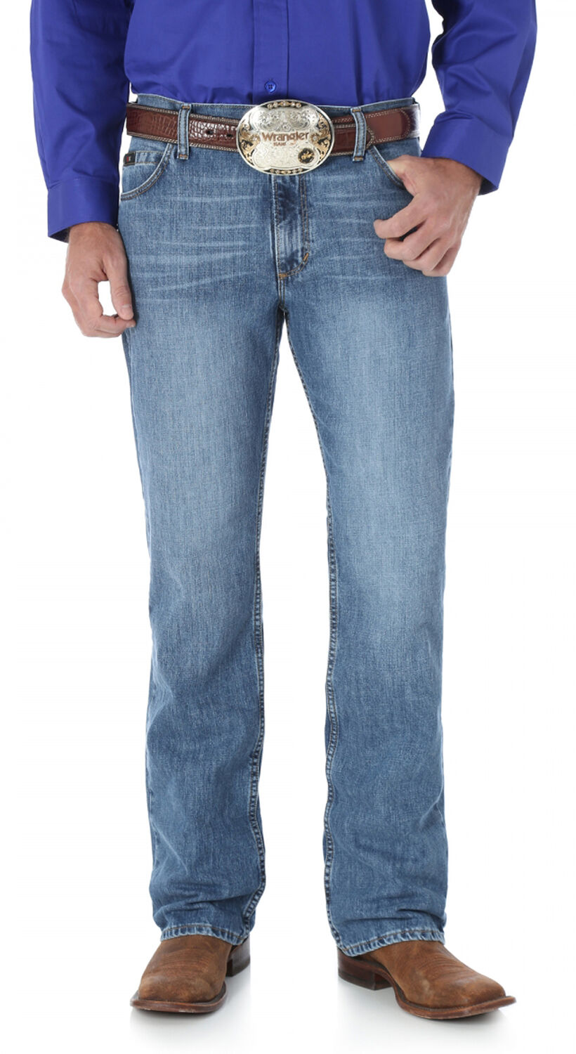 Image #3 - Wrangler 20X Men's Payson Slim Straight Leg Jeans, Denim, hi-res