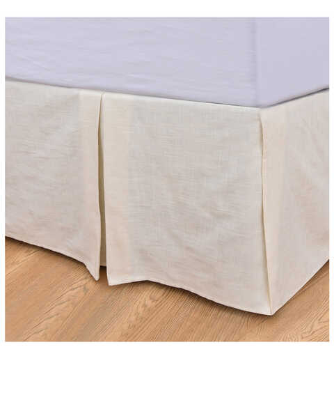 Image #1 - HiEnd Accents Tailored Prescott Bed Skirt - Queen, Taupe, hi-res