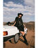 Image #1 - Understated Leather Women's Vixen Boned Leather Patched Corset, Black, hi-res