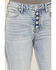 Image #2 - Cleo + Wolf Women's Light Wash High Rise Slim Bootcut Jeans, Light Medium Wash, hi-res