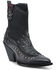 Image #1 - Corral Women's Studded Outlay Western Booties - Snip Toe, Black, hi-res