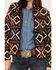 Image #2 - Powder River Outfitters Women's Southwestern Print Berber Jacket , Brown, hi-res