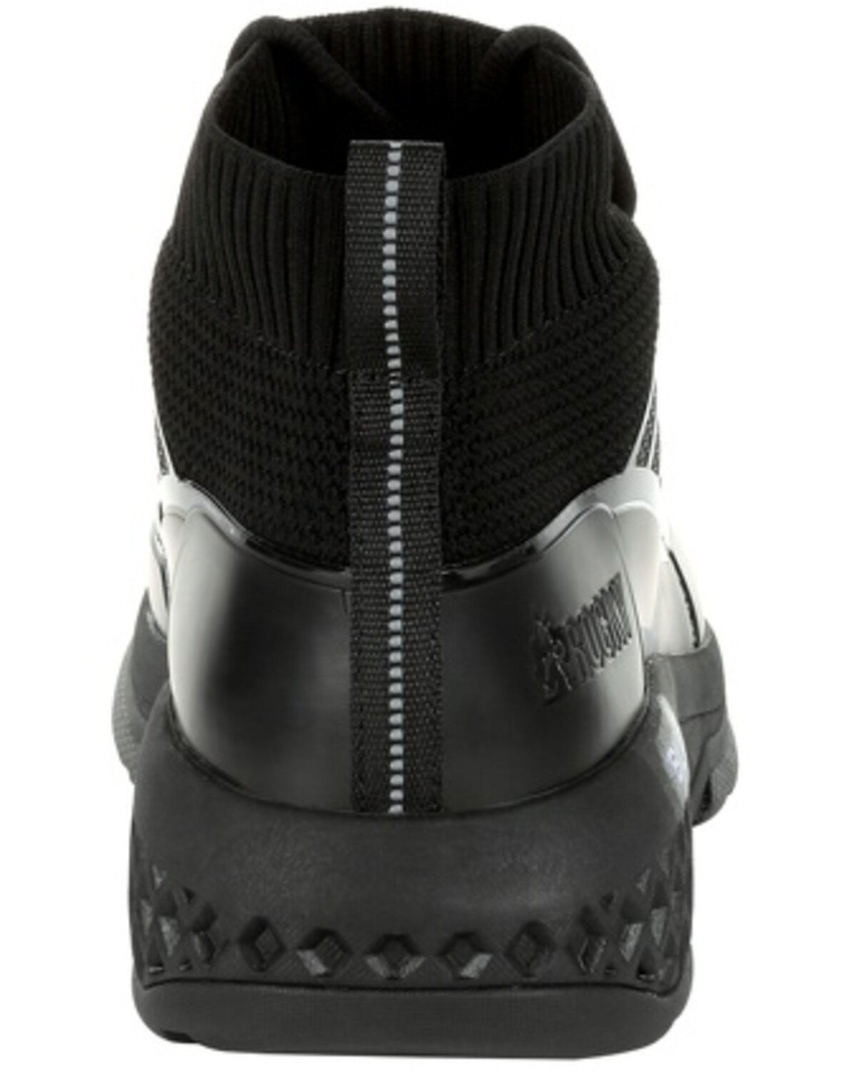 Image #4 - Rocky Men's Code Blue Knit Serive Boots - Soft Toe, Black, hi-res