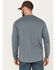 Image #4 - Cody James Men's FR Long Sleeve Logo Work Shirt, Steel Blue, hi-res