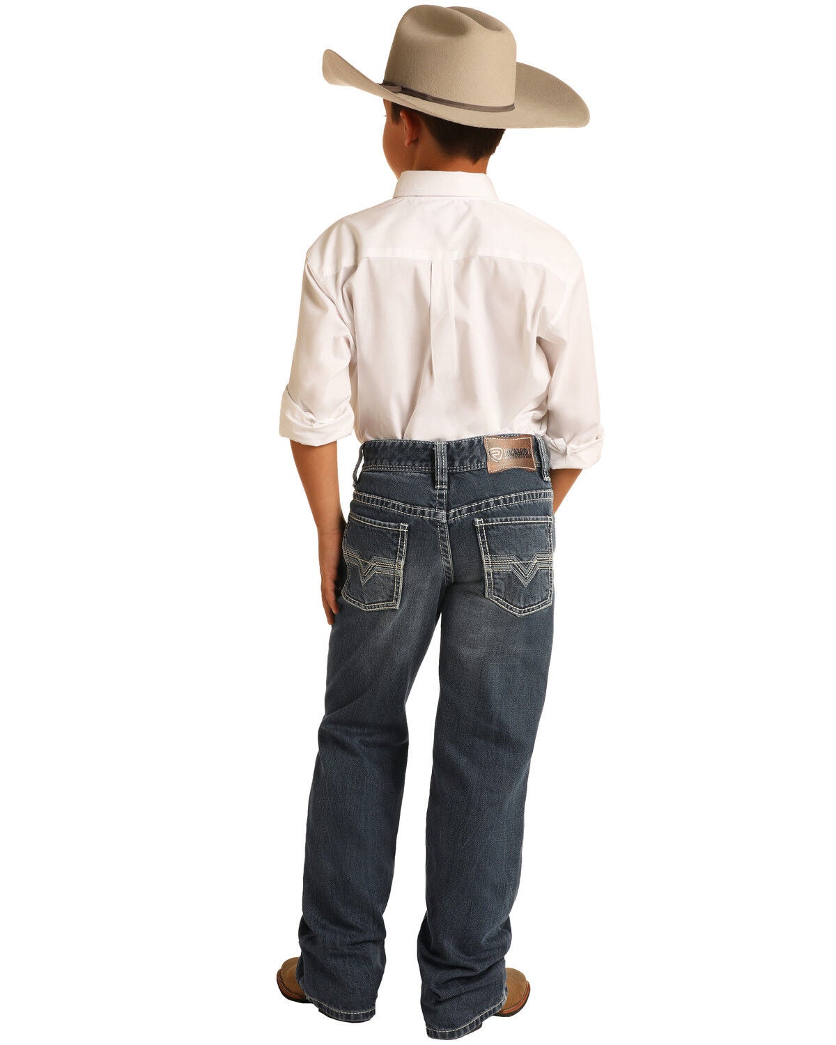 Rock \u0026 Roll Denim Boys' Dark Vintage 