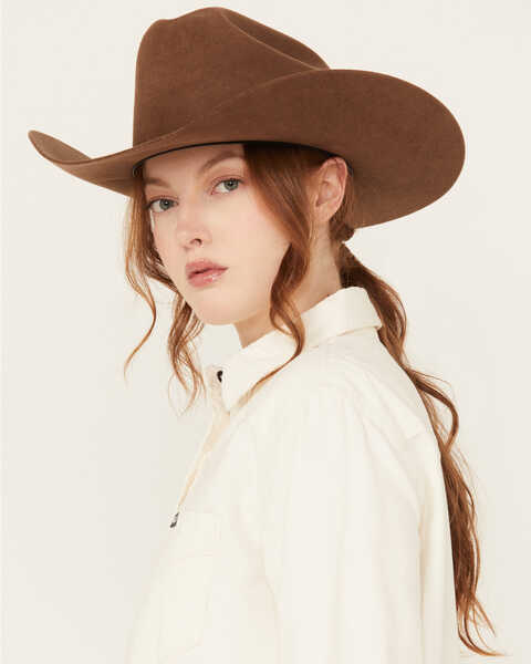 Image #2 - Wrangler Retro Women's Corduroy Long Sleeve Snap Western Shirt, White, hi-res