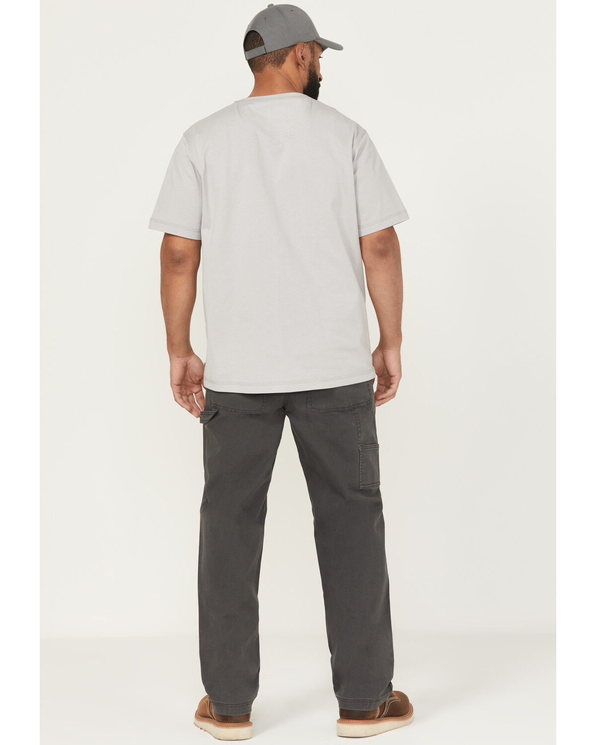 Image #3 - Lucky Brand Workwear Men's Broken Canvas Painter Pants, Charcoal, hi-res