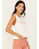 Image #3 - Wrangler Women's Sleeveless Space Crop Back Graphic Tee, White, hi-res