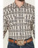 Image #3 - Rodeo Clothing Men's Southwestern Print Long Sleeve Snap Western Shirt, Tan, hi-res