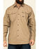 Ariat Men's Khaki Rebar Made Tough Durastretch Long Sleeve Work Shirt , Beige/khaki, hi-res