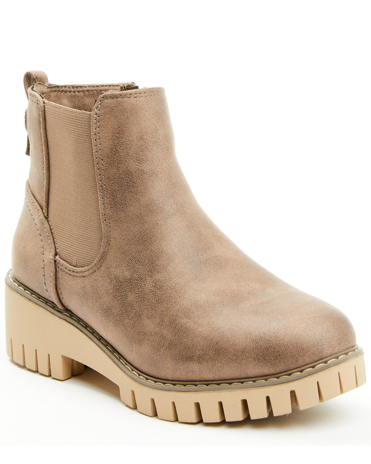 Image #1 - Very G Women's Pasadena Fashion Booties - Round Toe, Taupe, hi-res