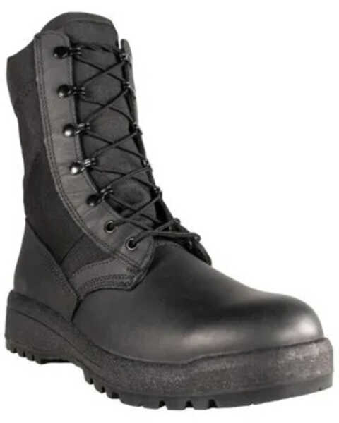 Propper Men's 8" Military Jungle Boots - Soft Toe , Black, hi-res