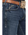 Image #2 - Ariat Men's M2 Camilo Dark Wash Relaxed Bootcut Rigid Denim Jeans, Dark Wash, hi-res