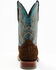 Cody James Men's Blue Collection Western Performance Boots - Broad Square Toe, Brown/blue, hi-res