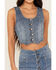 Image #3 - Idyllwind Women's Ivywood Medium Wash Stretch Denim Vest, Medium Wash, hi-res