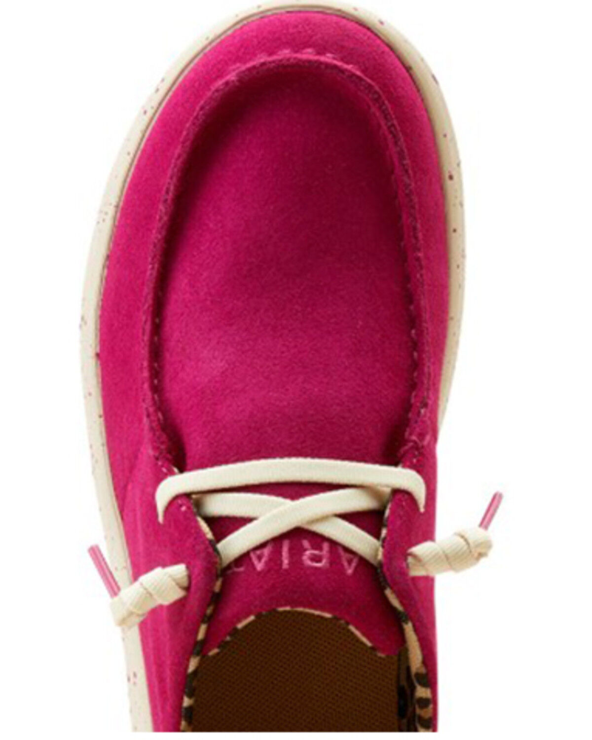 Image #4 - Ariat Women's Hilo Casual Shoes - Moc Toe, Pink, hi-res