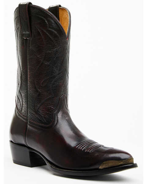 Cody James Men's Roland Western Boots - Pointed Toe, Black Cherry, hi-res