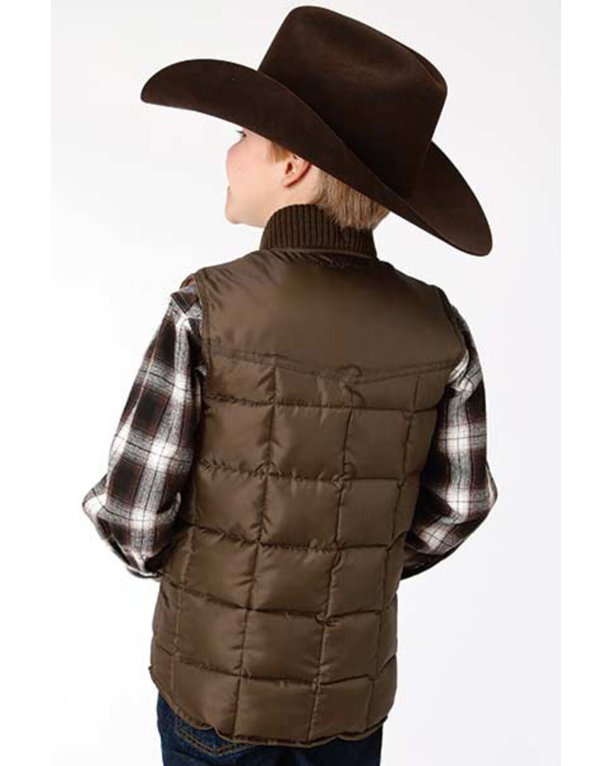 roper down vest