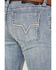 Image #2 - Rock & Roll Denim Men's Revolver Vintage Light Wash Stretch Slim Straight Jeans , , hi-res
