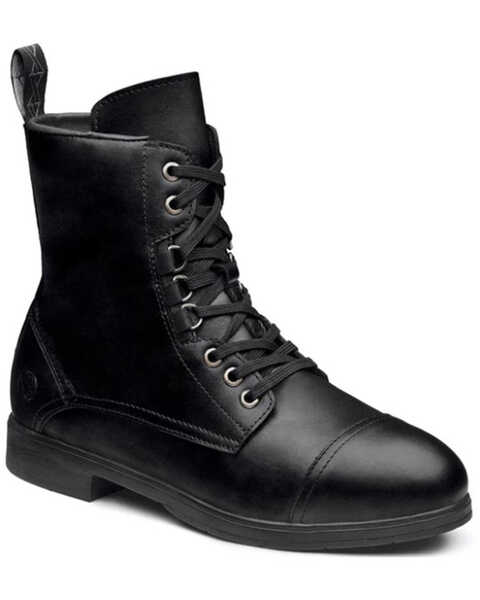Xena Workwear Women's Spice Work Boots - Steel Toe , Black, hi-res
