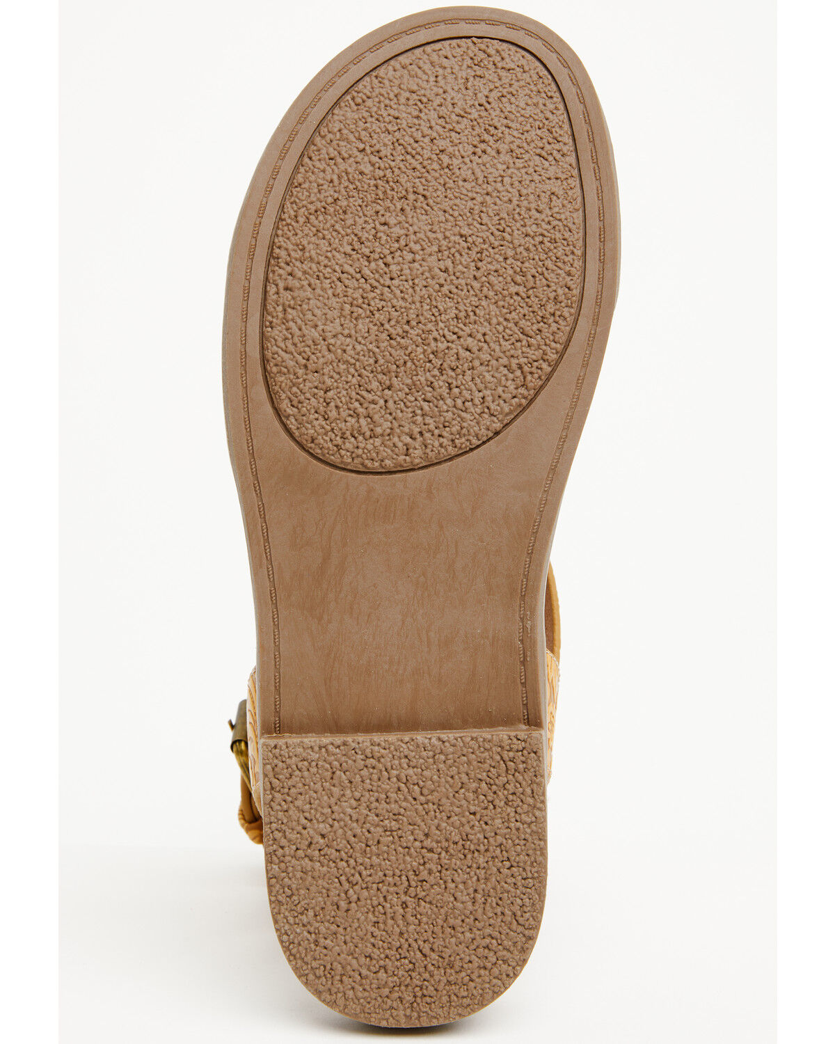 Image #7 - Very G Women's Sylvie Tooled Sandals, Tan, hi-res