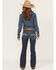 Image #4 - Ariat Women's R.E.A.L. Whipstitch Slim Bootcut Jeans, Denim, hi-res