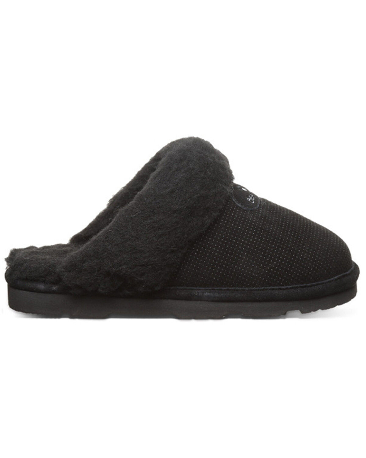 Image #2 - Bearpaw Women's Loki Exotic II Slippers, Black, hi-res