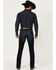 Image #3 - Ariat Men's M8 Dark Wash Nightingale Antelope Modern Slim Stretch Denim Jeans, Dark Wash, hi-res