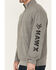 Image #3 - Hawx Men's Charcoal Primo 1/4 Zip Work Fleece Pullover, Charcoal, hi-res