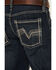 Image #4 - Cody James Boys' Dark Wash Moonlight Slim Stretch Bootcut Jeans , Dark Wash, hi-res
