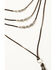 Image #2 - Shyanne Women's Dakota Layered Leather Necklace, Silver, hi-res