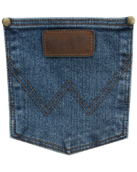 Image #4 - Wrangler Men's Premium Performance Cool Vantage Regular Fit Cowboy Cut Jeans, Indigo, hi-res