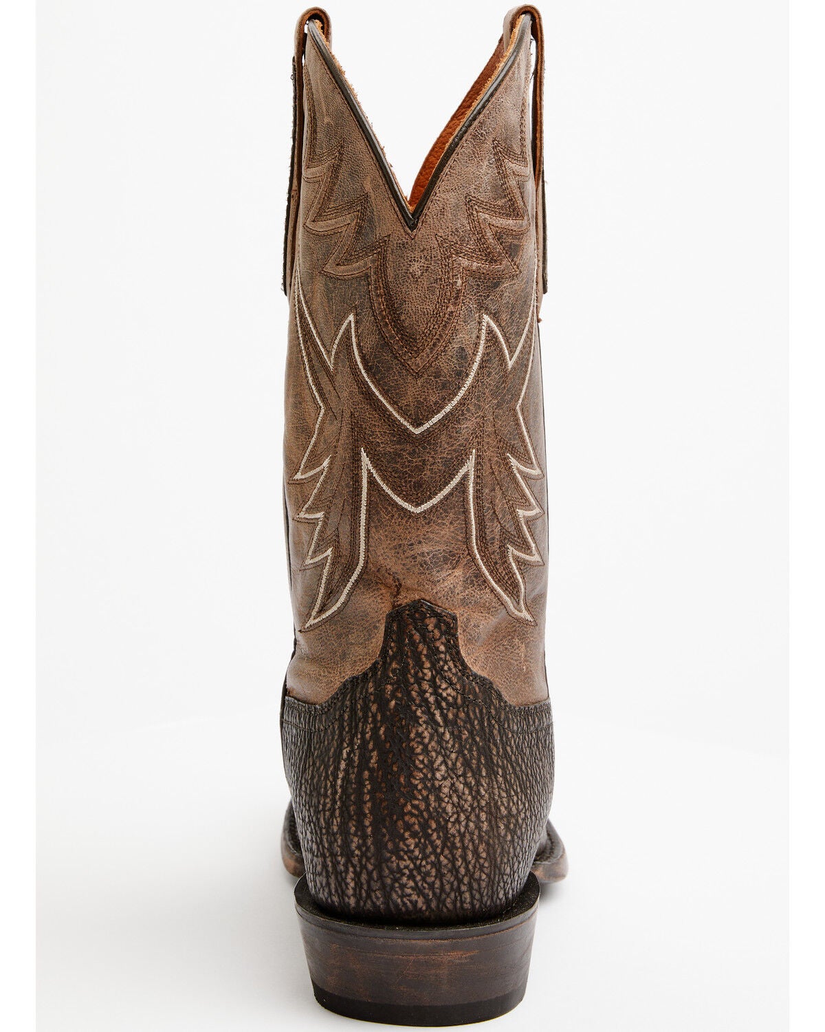 Image #5 - Cody James Men's Bruce Exotic Shark Western Boots - Square Toe, Black, hi-res