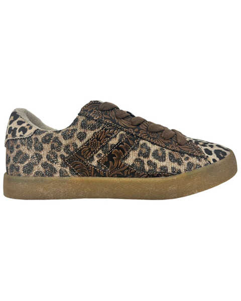 Image #1 - Very G Women's Champ Sneakers - Round Toe, Leopard, hi-res