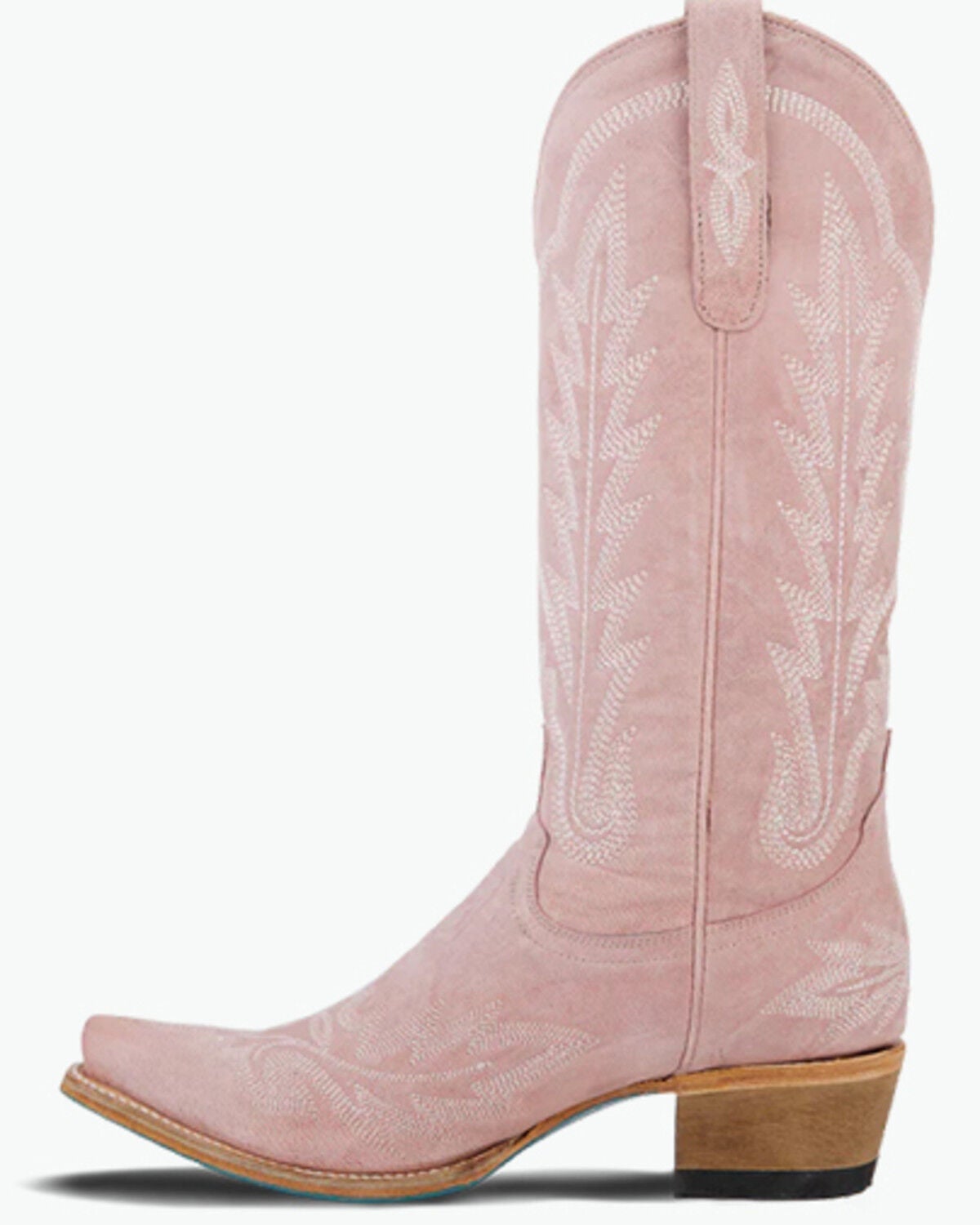 Image #3 - Lane Women's Lexington Tall Western Boots - Snip Toe, Blush, hi-res