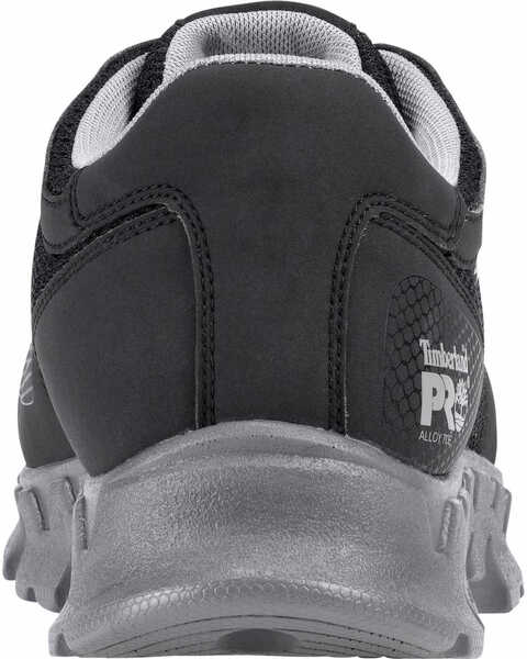 Image #4 - Timberland PRO Men's Powertrain ESD Work Shoes - Alloy Toe, Black, hi-res