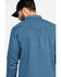 Cody James Men's FR Geo Print Long Sleeve Work Shirt - Tall, Blue, hi-res