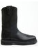 Image #2 - Cody James Men's 11" Uniform Western Work Boots - Composite Toe, Black, hi-res