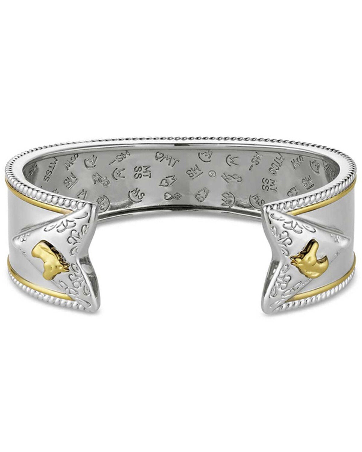 Image #3 - Montana Silversmiths Women's Regal Rider Cuff Bracelet, Silver, hi-res
