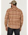Image #4 - Pendleton Men's Canyon Plaid Pearl Snap Western Shirt, Tan, hi-res