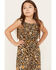 Image #2 - Hayden Girls' Floral Print Sleeveless Jumpsuit, Multi, hi-res