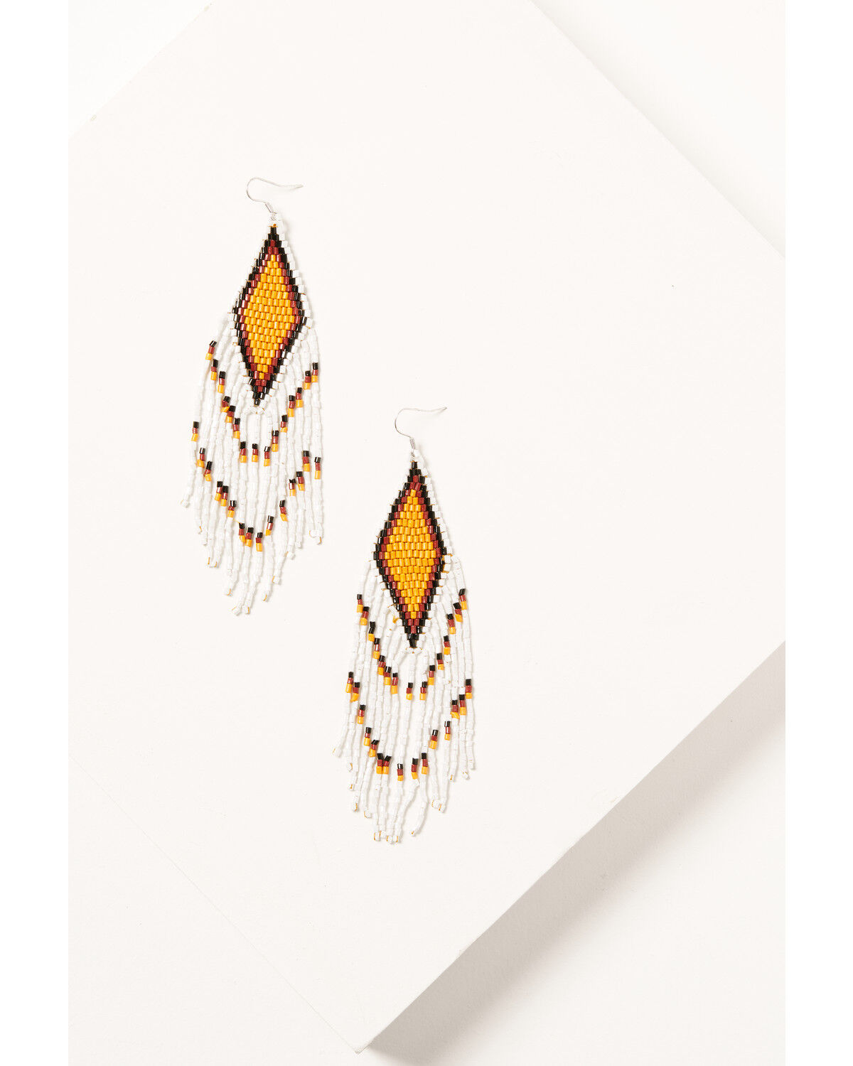 Image #1 - Idyllwind Women's Beaded Dreams Earrings, Silver, hi-res