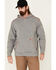 Image #1 - Ariat Men's Flame Resistant Polartec Hooded Work Sweatshirt , Hthr Grey, hi-res