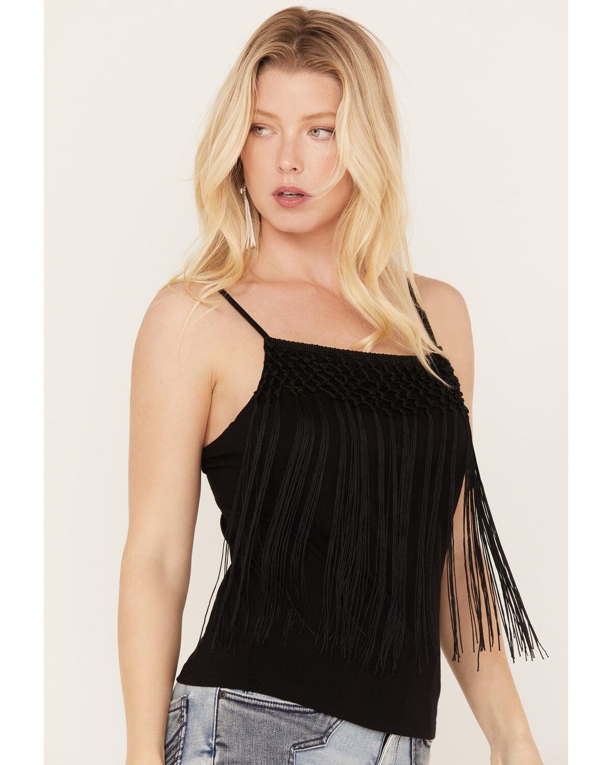 Image #2 - Idyllwind Women's Damara Dancing Fringe Tank Top, , hi-res